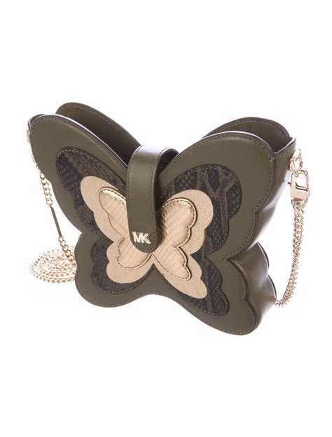 michael kors bag with butterfly|olive butterfly messenger crossbody bag.